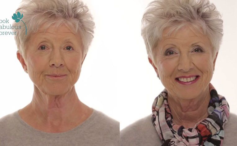  Arrasa el tutorial de maquillaje de una mujer de   años