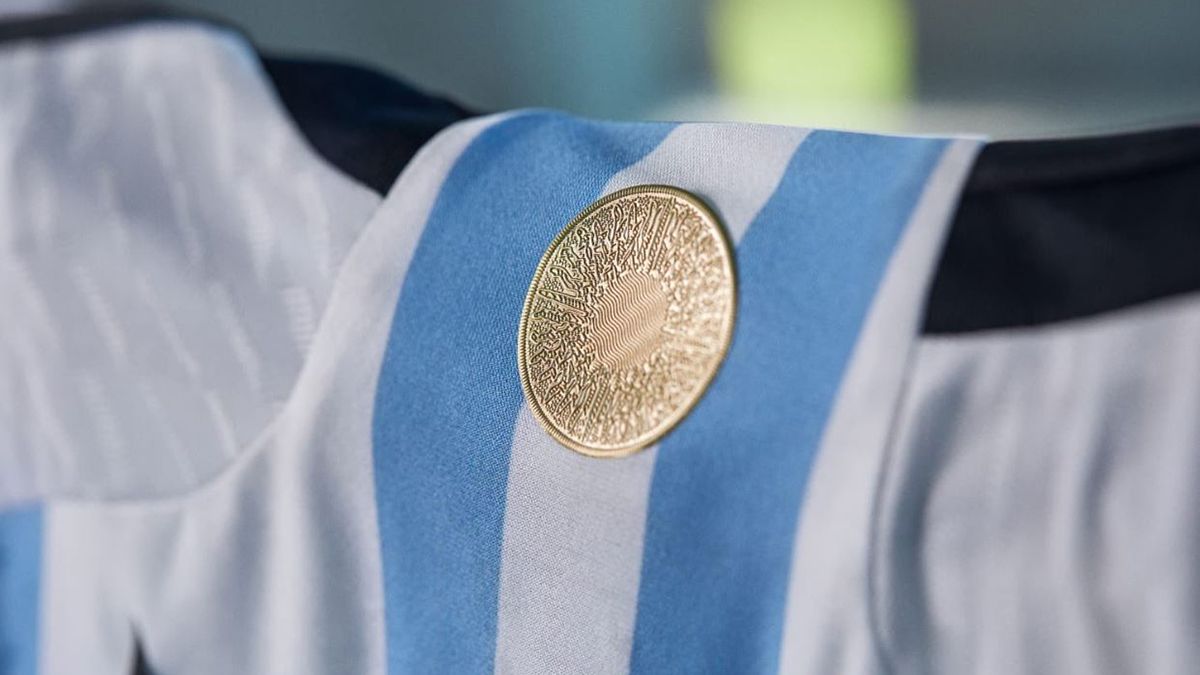 Argentina ya tiene camiseta para disputar el Mundial de Qatar 2022.