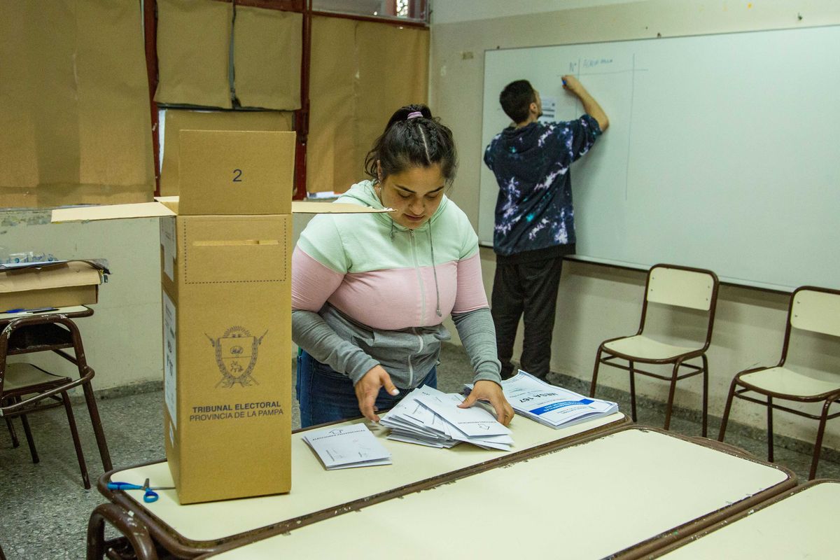 En La Pmapa votó cerca del 70% del electorado.