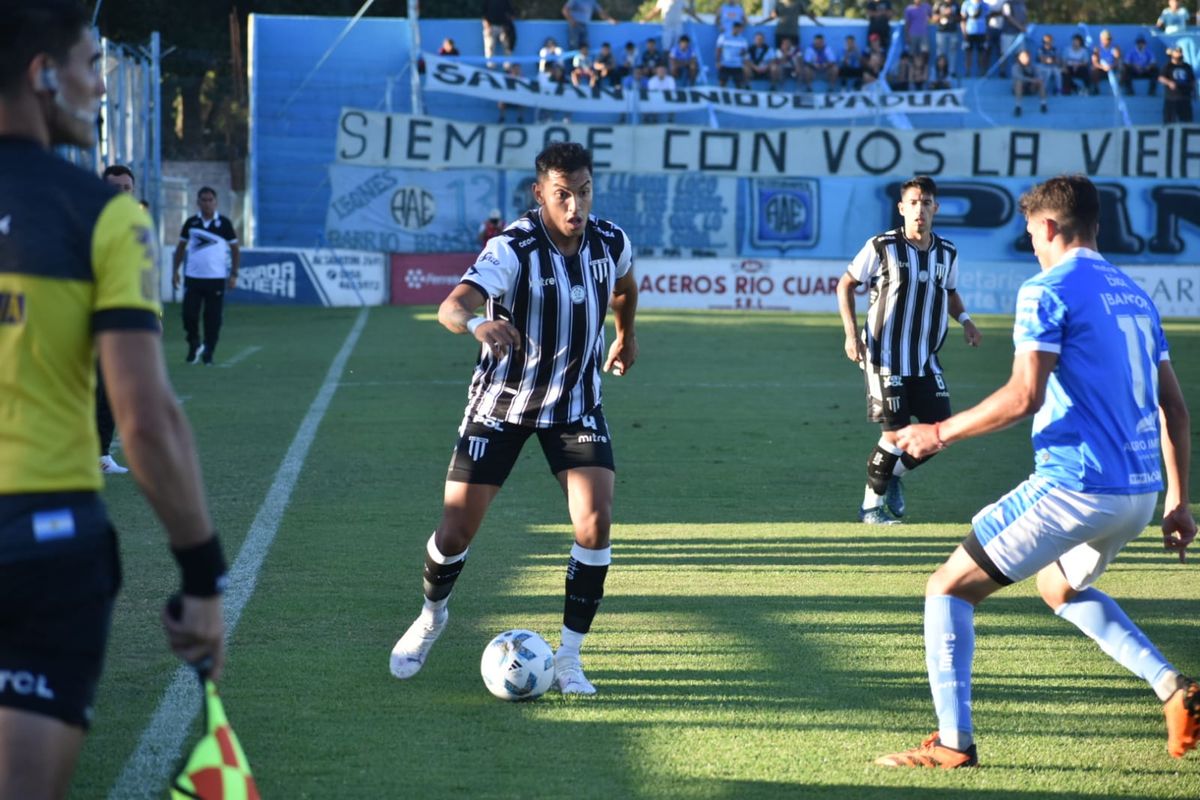 Gimnasia y Esgrima empató sobre la hora con Estudiantes de Río Cuarto, como visitante