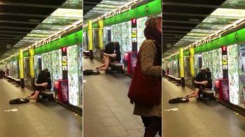 Los denunciaron por tener sexo en una estación de subte