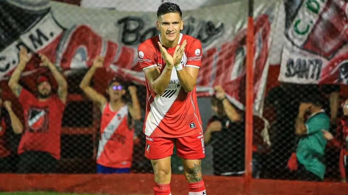 Juan Pablo Gobetto viene de convertirle un gol a Atlanta.