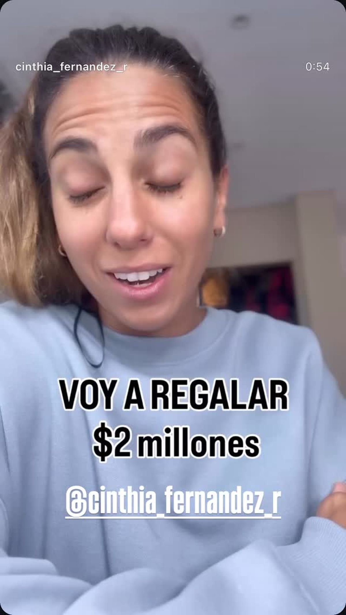 Cinthia Fernández desesperada, ofrece dinero para sus seguidores: Cinthia Fernández desesperada, ofrece dinero para sus seguidores: