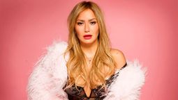 Karina La Princesita en Maipú para la fiesta del Día del Amigo.