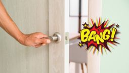 Un truco ideal para mantener las puertas de la casa libres de daños.&nbsp;