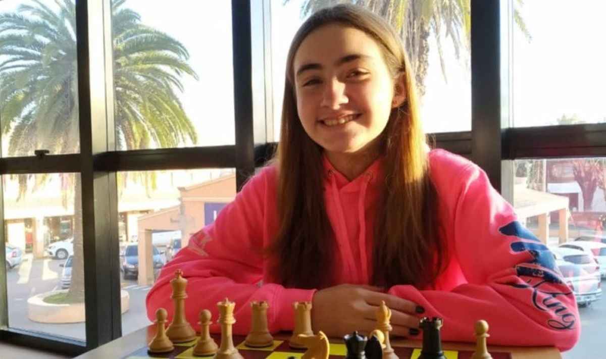Candela Francisco, la joya del ajedrez argentino femenino.