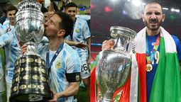 Argentina e Italia medirán fuerzas en el Estadio de Wembley.