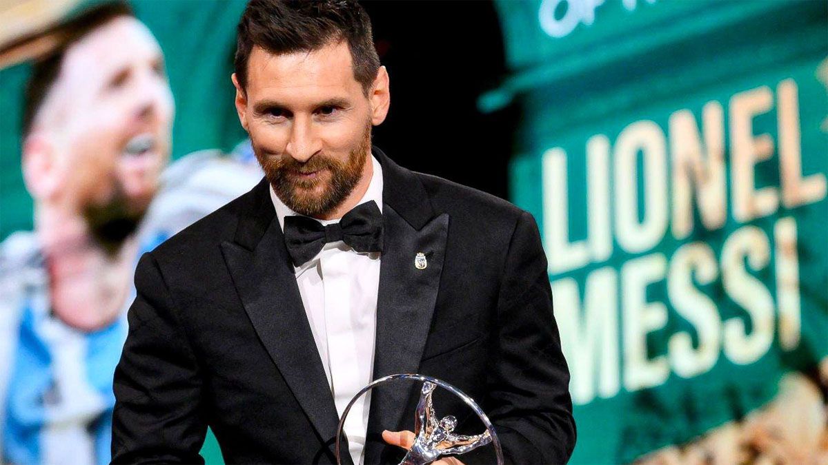Lionel Messi obtuvo el premio Laureus.