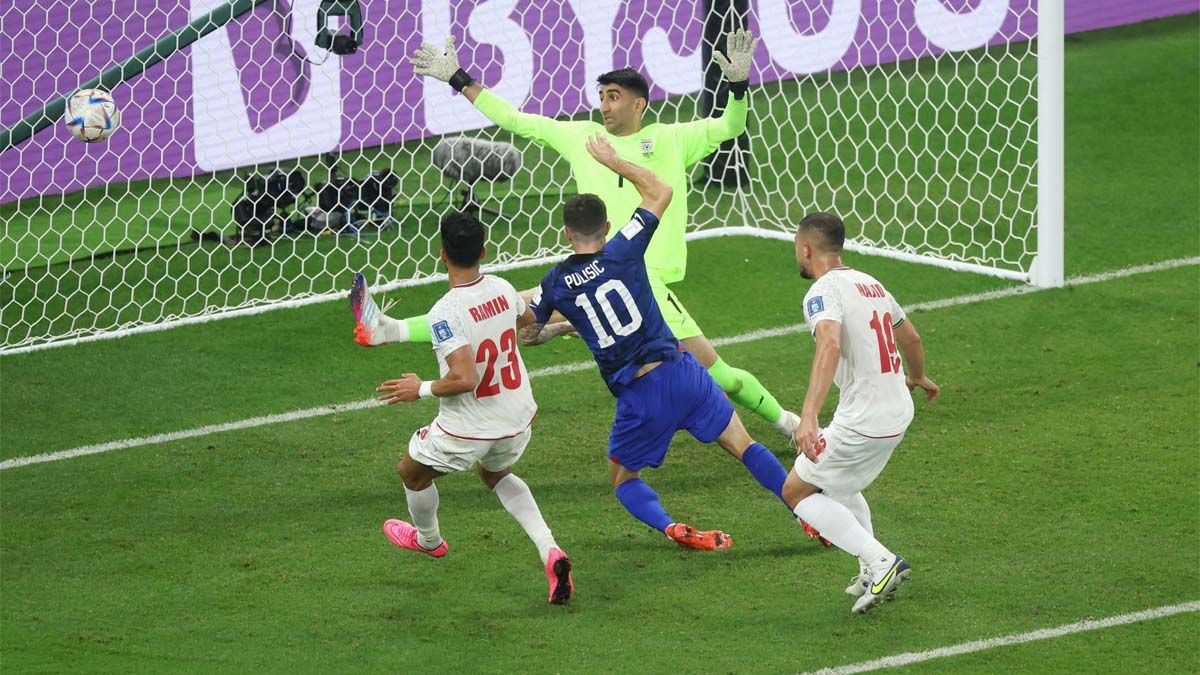 Christian Pulisic le dio el triunfo a Estados Unidos ante Irán.