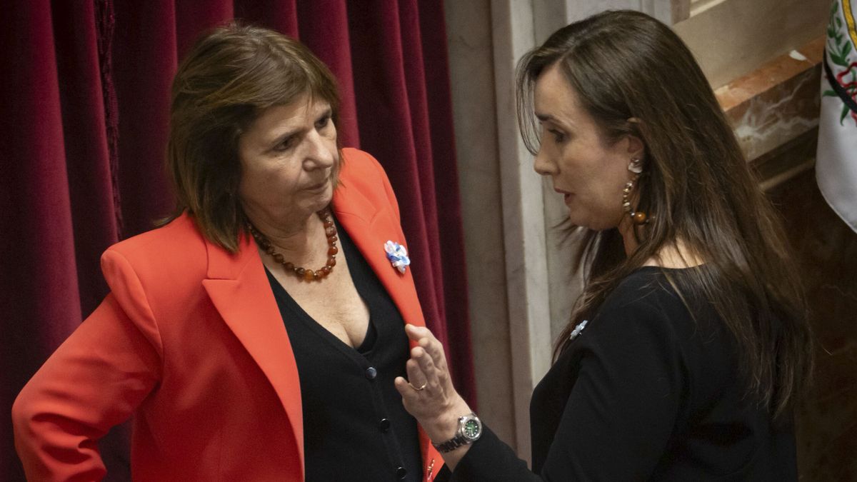 Enfrentadas. La senadora nacional Patricia Bullrich y la vicepresidenta Victoria Villarruel. Enfrentadas. La senadora nacional Patricia Bullrich y la vicepresidenta Victoria Villarruel.