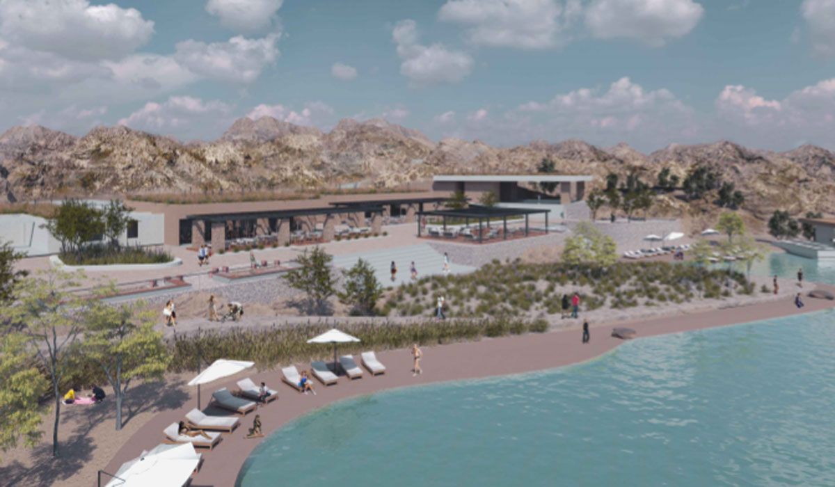 El proyecto inicial incluía una laguna artificial que se mantiene en el renovado plan de Costazur para la costa sur de Potrerillos. El proyecto inicial incluía una laguna artificial que se mantiene en el renovado plan de Costazur para la costa sur de Potrerillos.