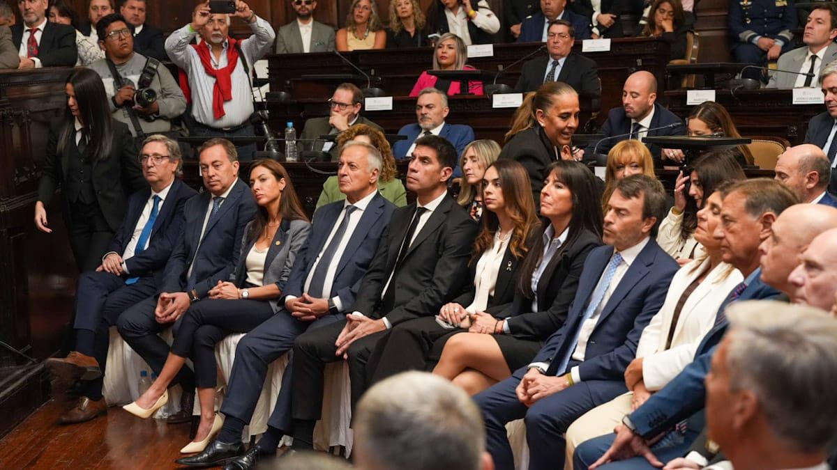 Referentes de todo el arco político participaron de la Apertura de Sesiones del 1 de Mayo. Referentes de todo el arco político participaron de la Apertura de Sesiones del 1 de Mayo.