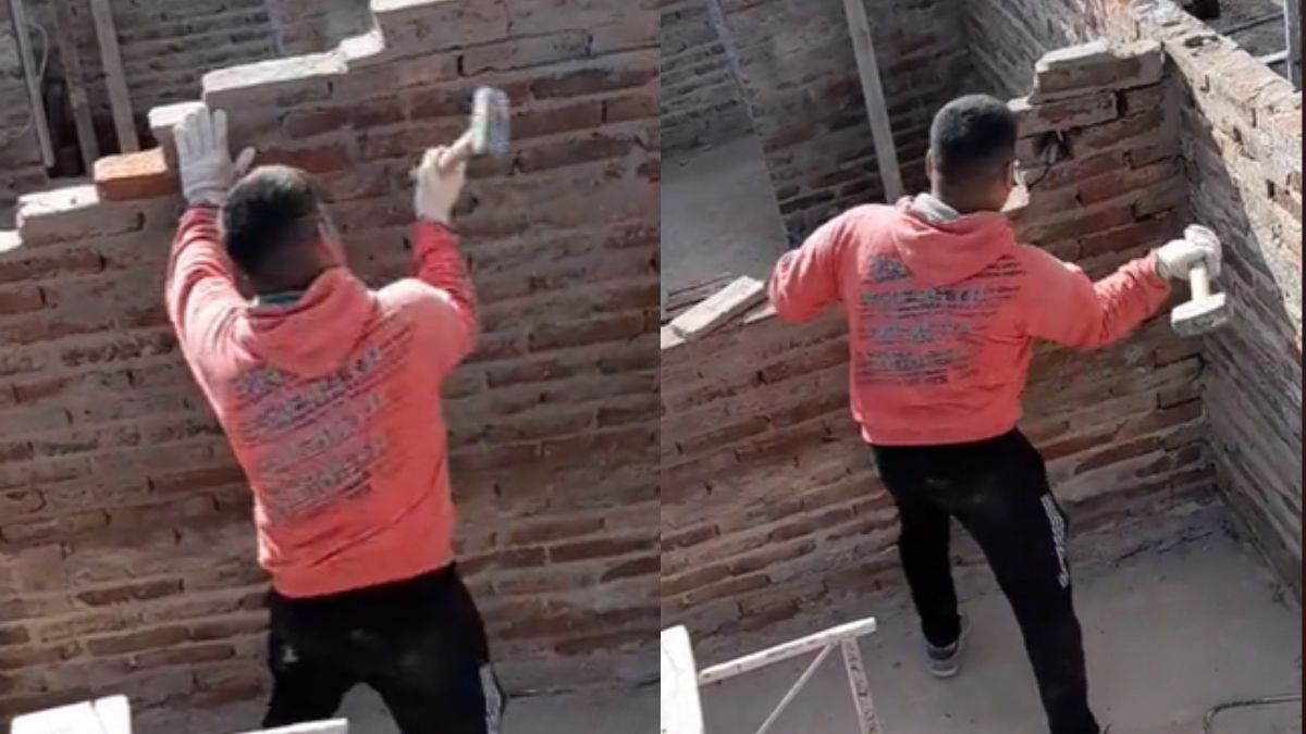 Tiktok fue escenario de un viral ataque de unos albañiles que no cobraban