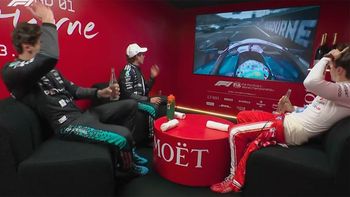 La gran reacción de Russell y de otros pilotos tras la maniobra de Colapinto en el inicio del GP de Australia