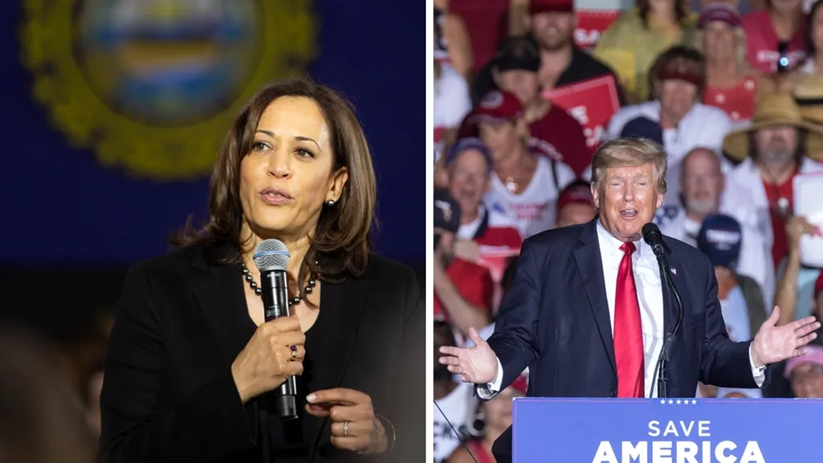 Kamala Harris y Donald Trump, se preparan desde sus campañas cada uno con su estrategia para el debate de esta noche en ABC News. Crédito: EFE.