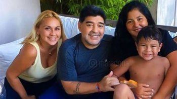 Dieguito Fernando Maradona, de 7 años, recibió una carta documento