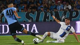 Tomás Badaloni, de Godoy Cruz, viene de marcarle un gol a Belgrano.
