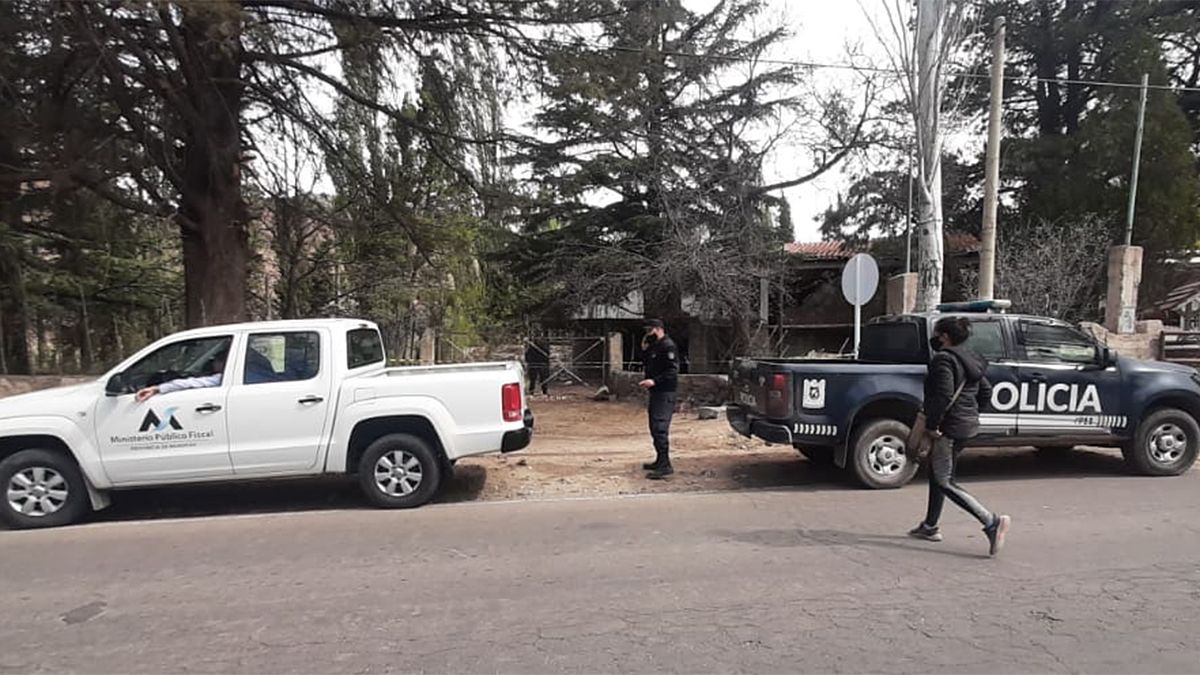 El operativo de búsqueda de Viviana Luna en Potrerillos.