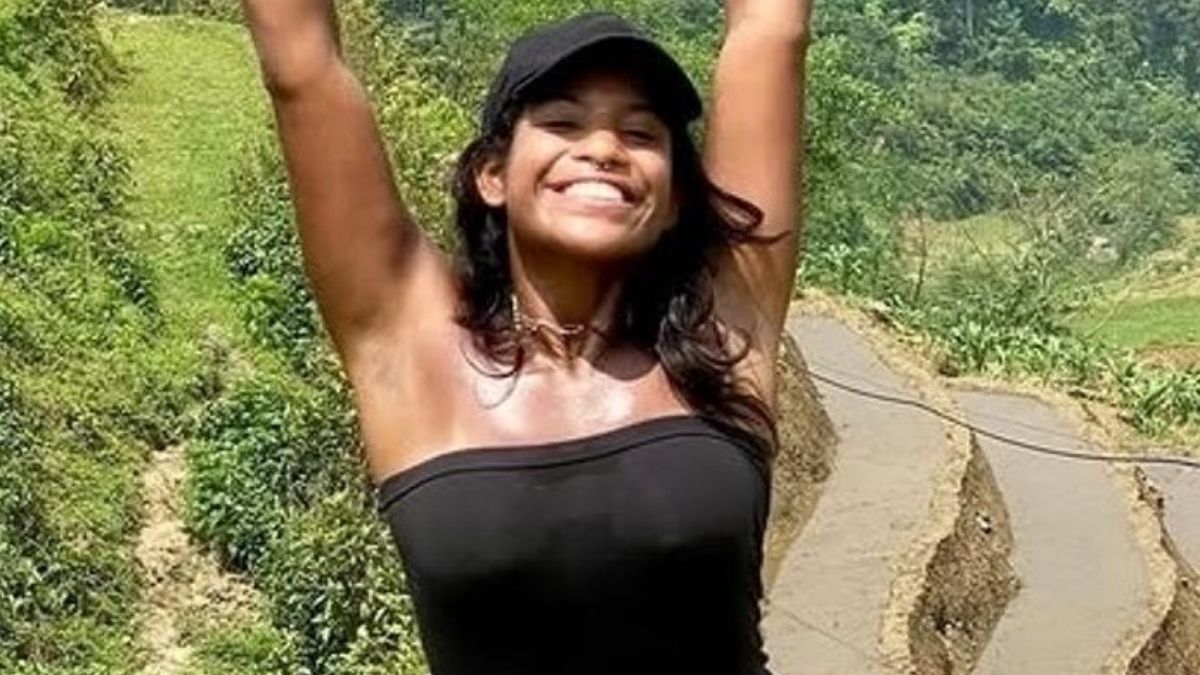 La senderista que murió en Indonesia. La senderista que murió en Indonesia.