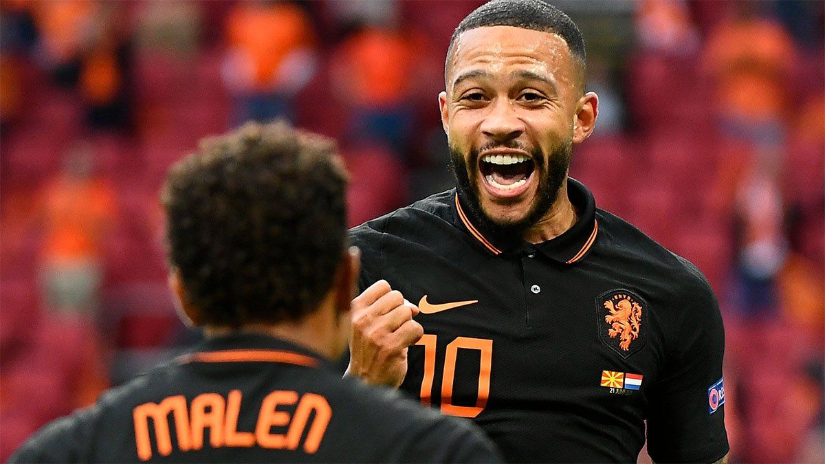 Eurocopa: Países Bajos apabulló a Macedonia y está arriba