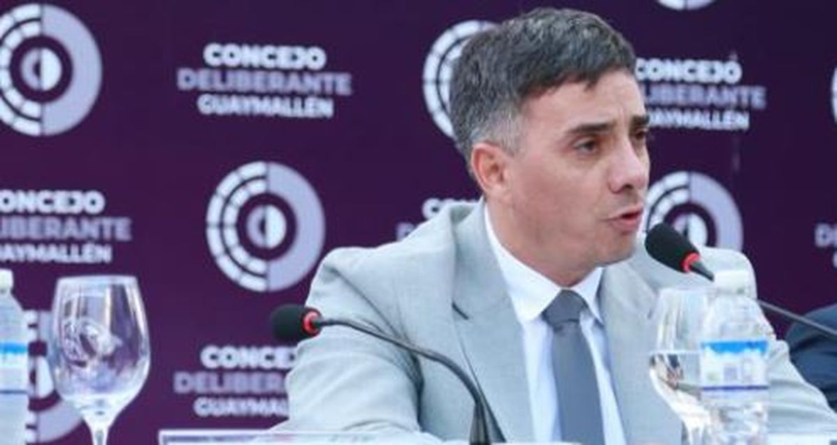 Marcos Calvente, intendente de Guaymallén.