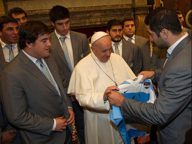 Francisco recibió a Los Pumas en la previa del test match ante Italia