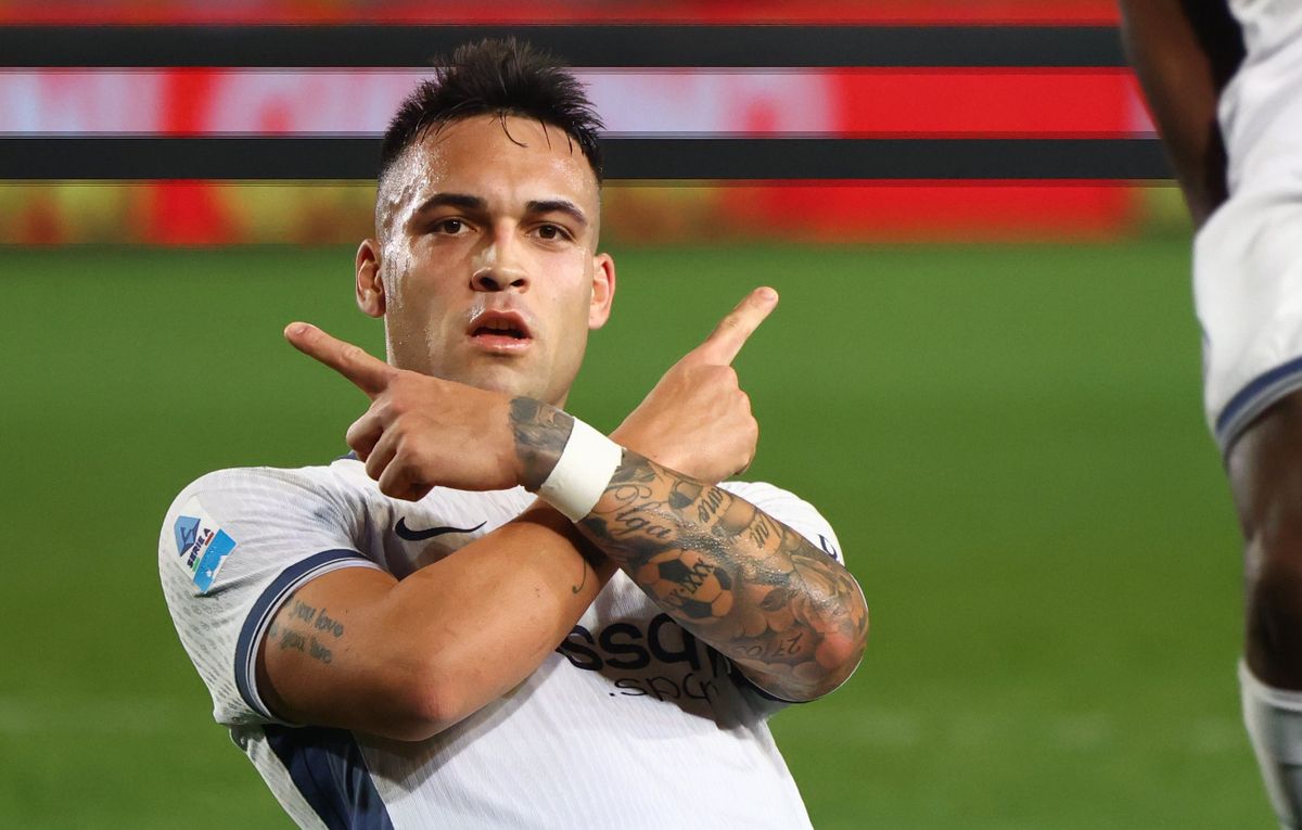 Lautaro la rompe en el Inter.