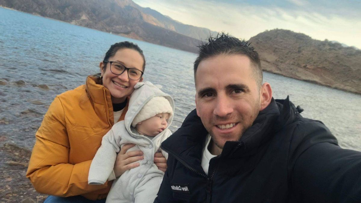 María Alexandra Gómez y el gendarme argentino detenido en Venezuela