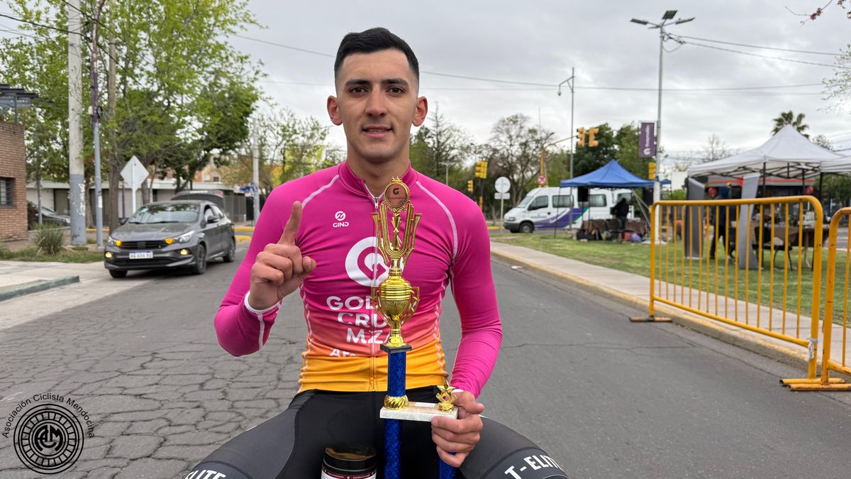 Matías Contreras festejó en Guaymallén.