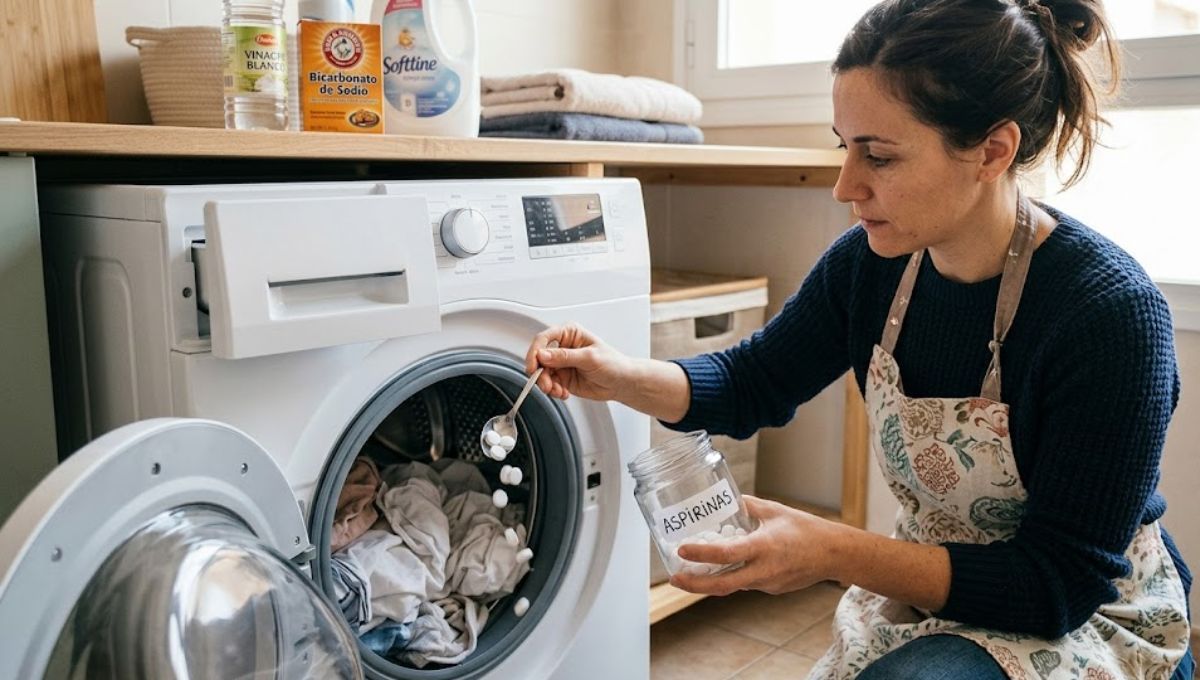 Colocar aspirinas en el lavarropas: por qué recomiendan hacerlo y para qué sirve