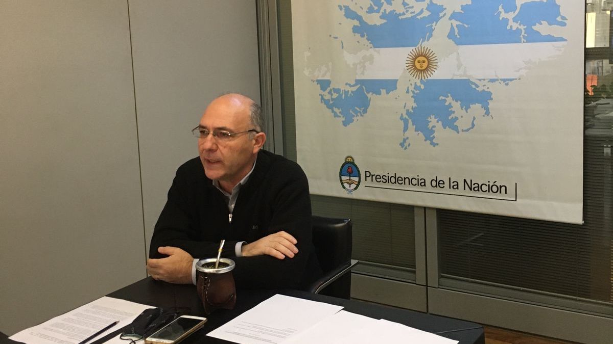 Guillermo Carmona, secretario de Malvinas, Antártida y Atlántico Sur en la Cancillería Argentina.