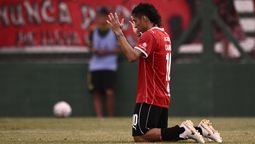 El mendocino Luciano Cabral marcó un gol para Independiente.