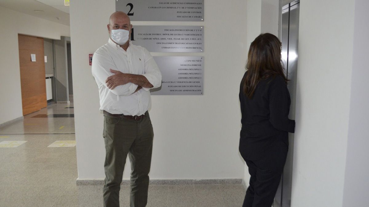 Víctor Hugo Danielle, integrante del grupo de amigos de Marcelo Macarrón, quien este martes prestó declaración como testigo en el caso que investiga el crimen de Nora Dalmasso, ocurrido en 2006 en Río Cuarto, Córdoba