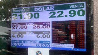 El dólar en Mendoza arrancó a la baja