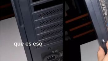 Su computadora hacía ruidos y cuando la abrió había algo aterrador