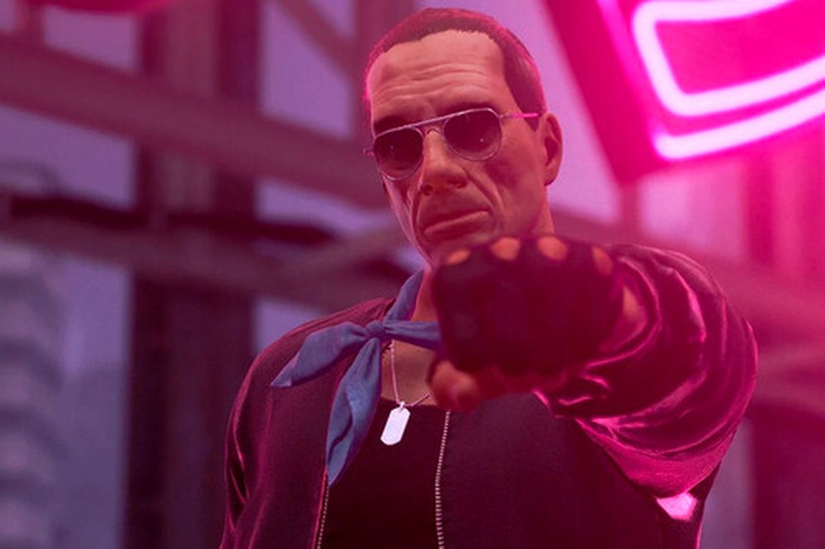 Jean-Claude Van Damme en Hitman. Jean-Claude Van Damme en Hitman.