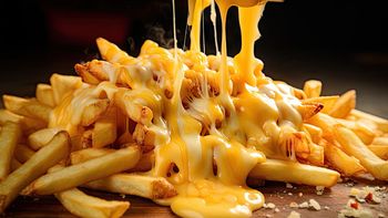 Receta de salsa de queso cheddar para nachos y papas fritas
