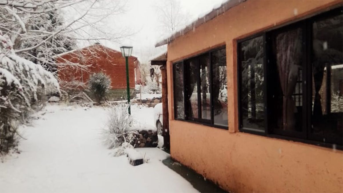 Sin dudas, el paisaje de montaña nevado es un gran atractivo para el turismo en Potrerillos