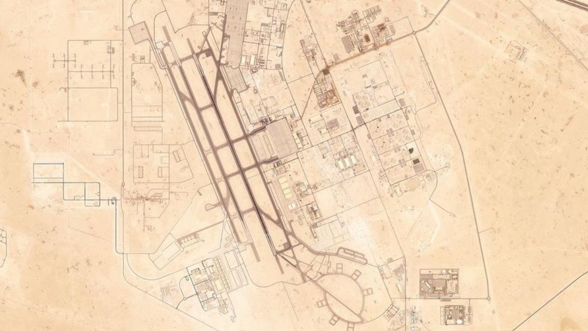 La base estadounidense Al Udeid ubicada en Qatar