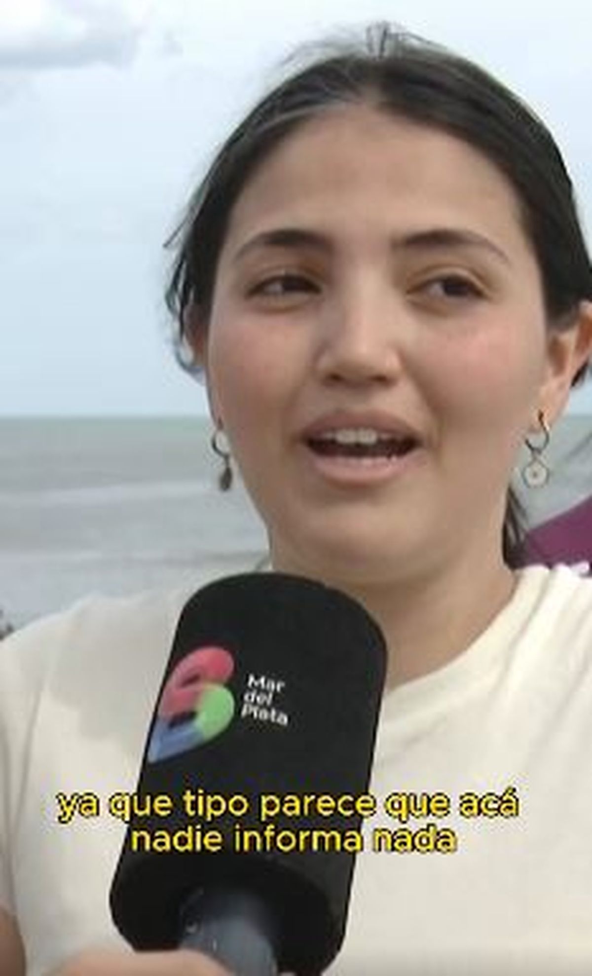 Una de las afectadas dijo que no volver&aacute; m&aacute;s a la costa argentina.