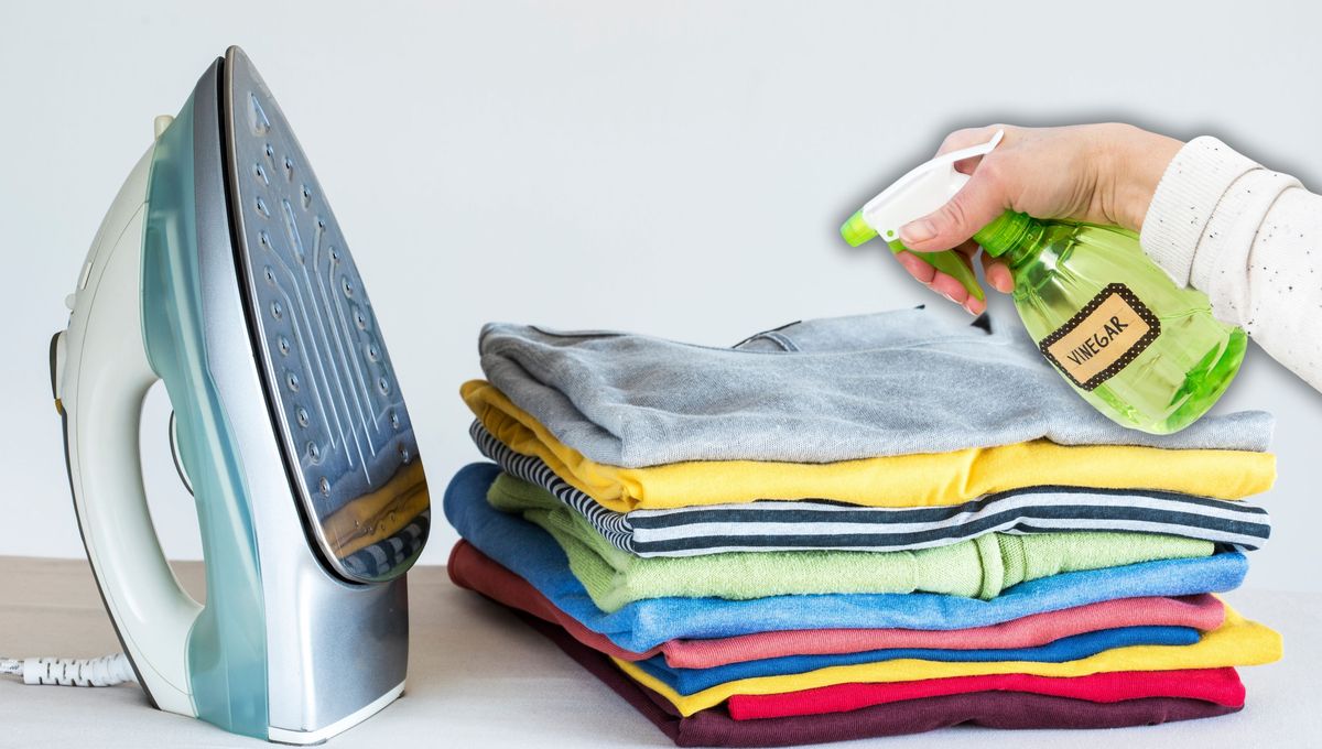 Cómo usar vinagre blanco para eliminar el sarro acumulado en la plancha de ropa