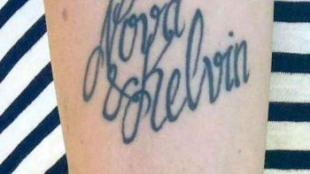 De no creer le tatuaron mal el nombre de su hijo ¡y le cambió el nombre al niño!