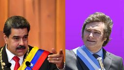 Nicolas Maduro y Javier Milei.