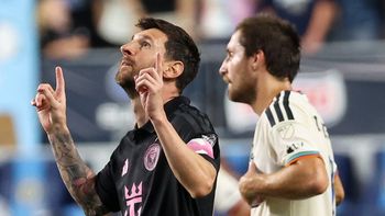Messi hizo el primer gol desde la muerte de su padre, pero el Inter Miami solo empató en la MLS