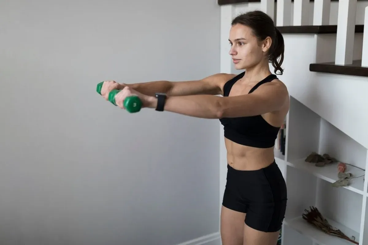 Tus brazos quedarán tonificados y fuertes. Tus brazos quedarán tonificados y fuertes.