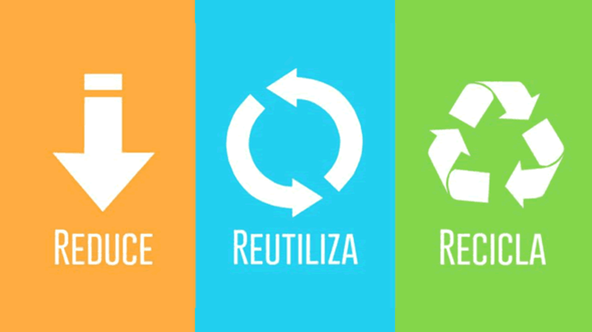 Las 3R son fundamentales para el correcto manejo de los residuos.