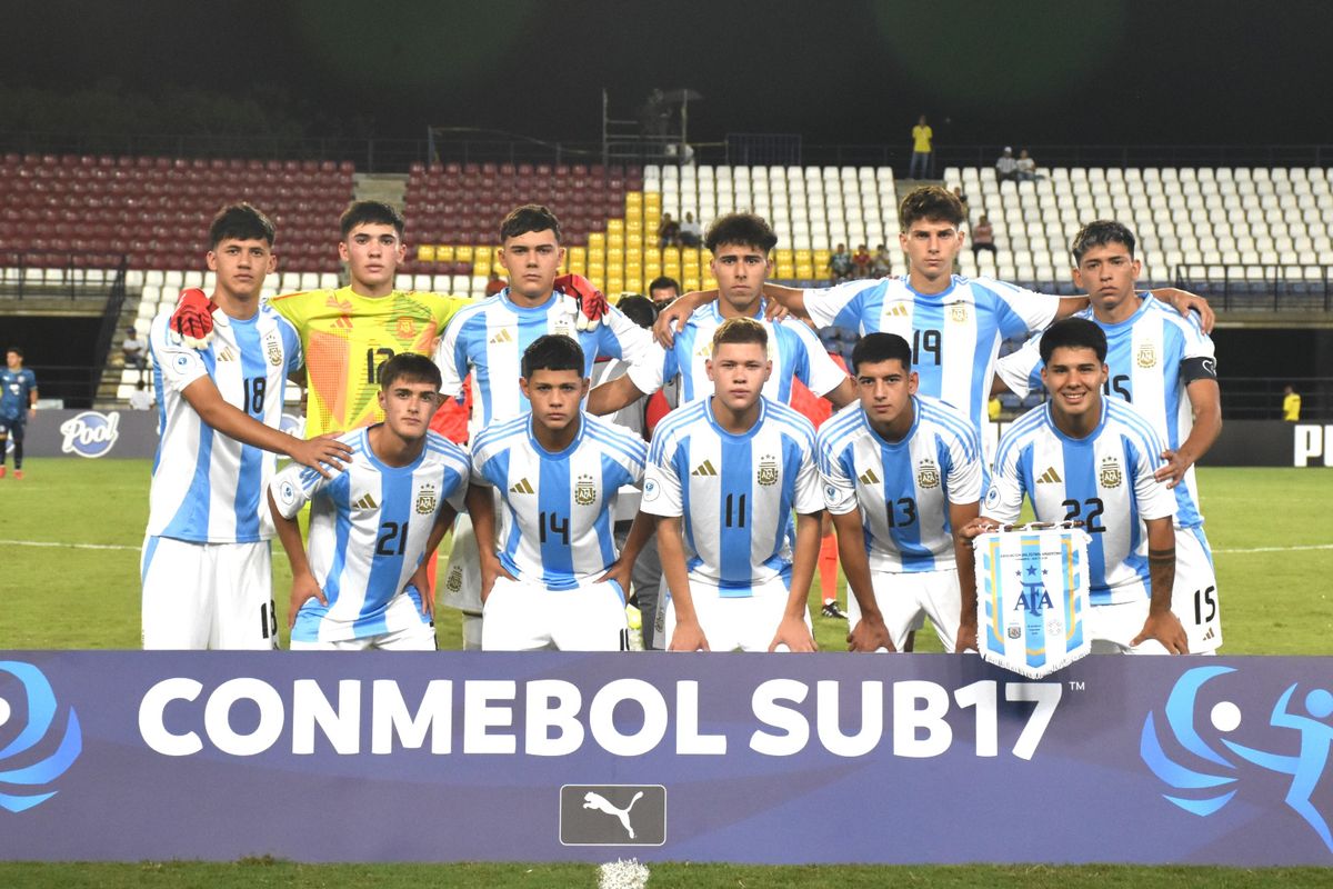 La Selecci&oacute;n argentina gole&oacute; y sum&oacute; sus primeros 3 puntos en el Sudamericano Sub 17.