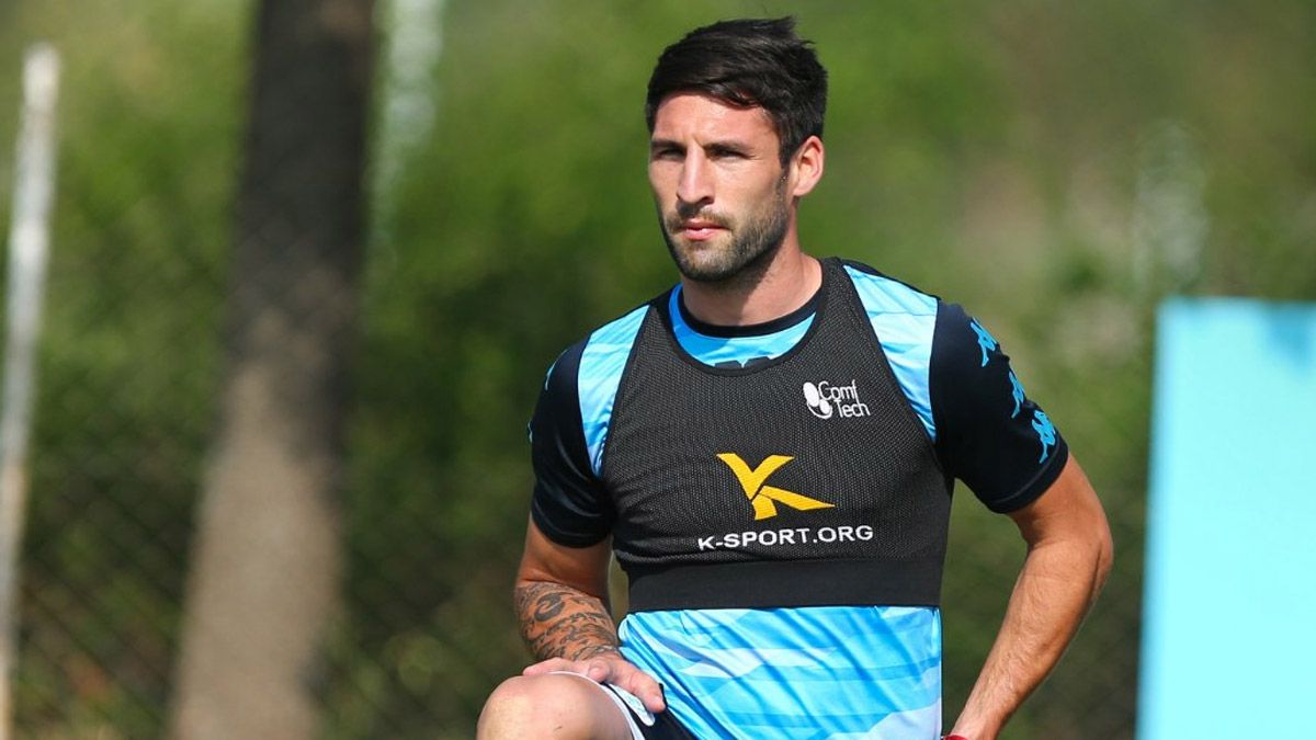 Franco Negri tuvo su primera práctica con Belgrano