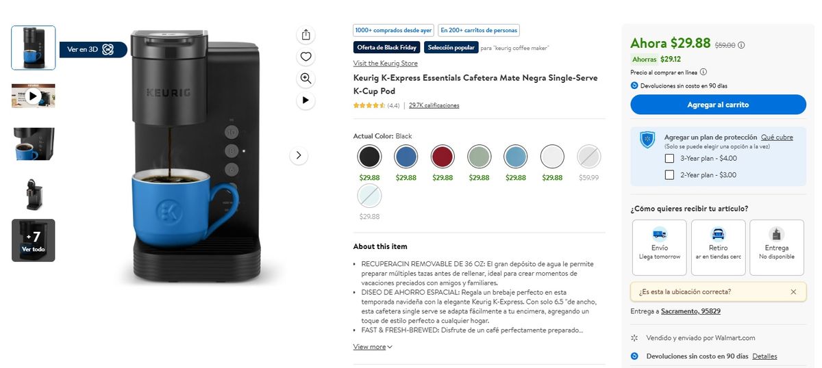 La increíble oferta de Walmart. La increíble oferta de Walmart.