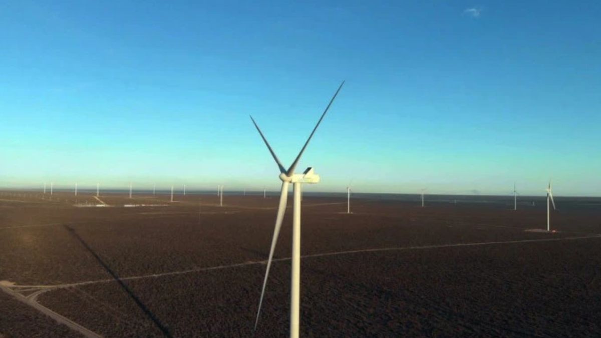 Parque eólico Madryn. Foto: EPRE Parque eólico Madryn. Foto: EPRE